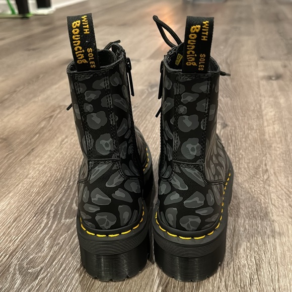 JADON BOOT LEOPARD PRINT PLATFORMS SIZE 6 - Picture 7 of 15